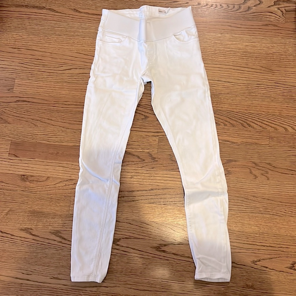 ASOS Maternity White Skinny Jeans US 6/UK 10